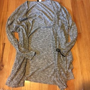 Gray cami sweater